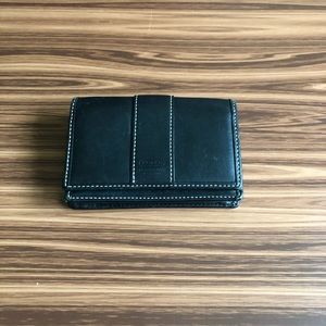 Vintage coach wallet with key ring